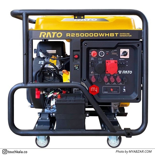 موتوربرق راتو 19 کیلووات مدل RATO R25000DWHBT (تکفاز و سه فاز)