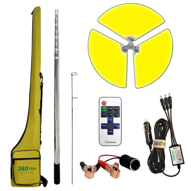 چراغ کمپینگ 3 پر 360 لایت مدل FR-13 COB RF