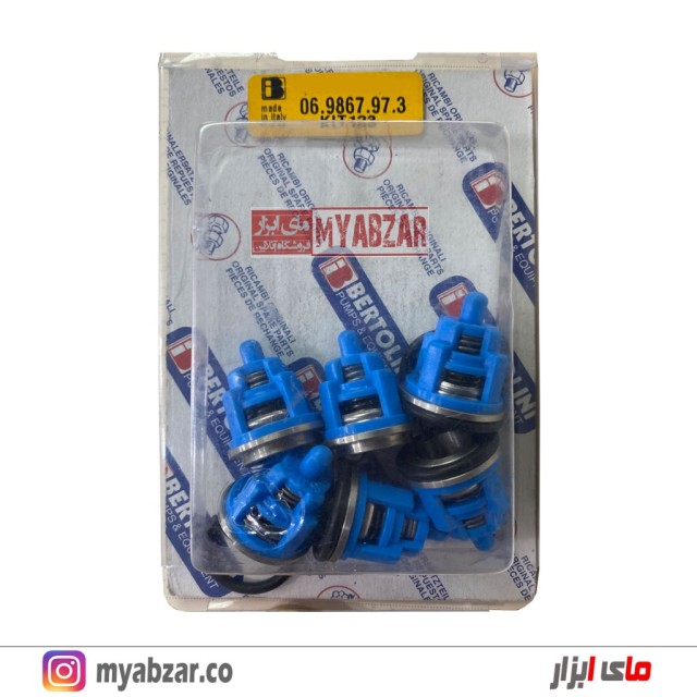 سوپاپ پمپ کارواش برتولینی ۲۰۰ بار اصلی