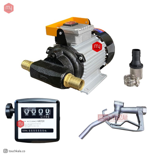 مجموعه پمپ گازوئیل کش 220 ولت مدل AC220