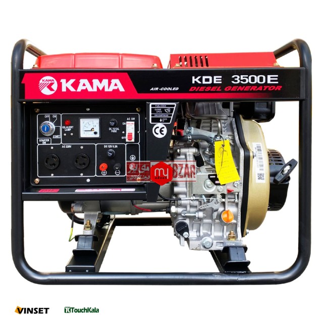 موتور برق گازوئیلی کاما مدل KAMA KDE 3500E
