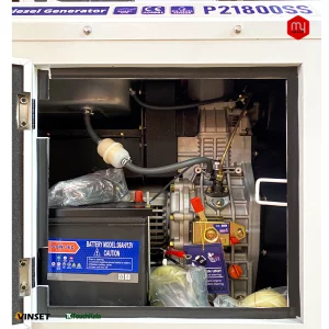 دیزل ژنراتور فیروچی 13 کیلووات سایلنت مدل P21800SS