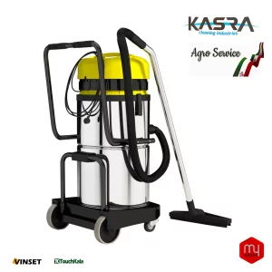 جاروبرقی صنعتی سه موتوره آب و خاک اگرو مدل 3600w