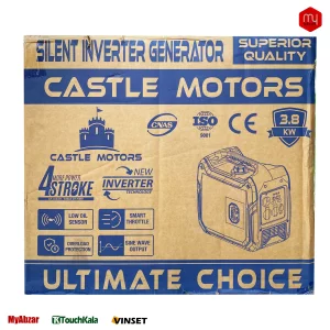 موتور برق سایلنت 3.8 کیلووات کستل موتور مدل CM 6500iSG