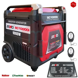 موتور برق سنسی 9 کیلووات مدل SC10000i ریموت استارت