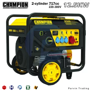 موتور برق چمپیون 12.5 کیلووات مدل 501160-3P تکفاز و سه فاز