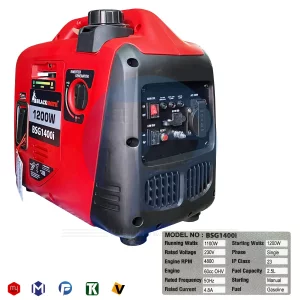 موتور برق سایلنت بلک اسمیت مدل BSG1400i