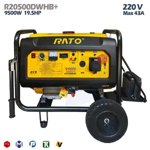 موتور برق بنزینی راتو 9.5 کیلووات مدل RATO R20500DWHB