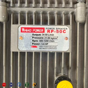 سمپاش زمبه ای کاوازاکی تایلند و پمپ رهینو پاور سنگاپور مدل RP-50