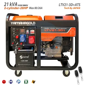 موتور برق گازوئیلی یاماها 21 کاوا مدل LTV21-3D
