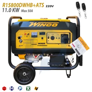 موتور برق بنزینی وینکو 11 کیلووات مدل R15800DWHB