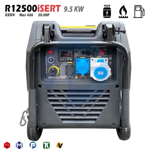 موتور برق سه گانه سوز راتو مدل R12500iSERT سوپر سایلنت