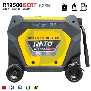 موتور برق سه گانه سوز راتو مدل R12500iSERT سوپر سایلنت