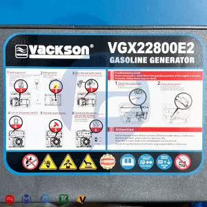 موتور برق بنزینی واکسون 10.5 کیلووات مدل VGX22800E2