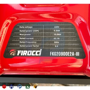 موتور برق بنزینی فیروچی 10 کیلووات مدل FKG20900E2A-III تکفاز و سه فاز