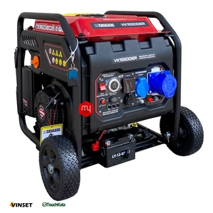 موتور برق سه گانه سوز واکسون 6.5 کیلووات مدل VK15500iER+GLN ریموت استارت
