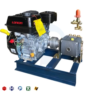 کارواش سیار بنزینی 110 بار برتولینی ایتالیا | موتور لانسین گیربکسدار مدل G200FC