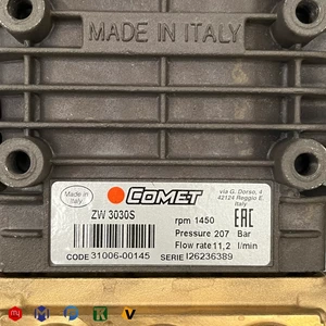 پمپ کارواش کومت ایتالیا 207 بار مدل COMET ZW3030S