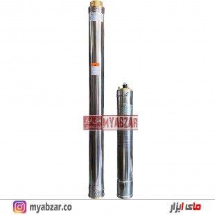 پمپ شناور تنه باریک(لوله 90) ماتریکس 100 متری 1.1/4 اینچ تکفاز MATRIX
