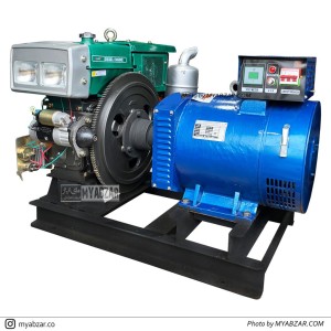دیزل ژنراتور 30 کاوا (24 کیلو وات) با موتور LUX 35HP