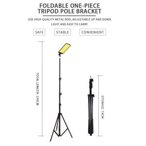 چراغ کمپینگ 360 لایت مدل FR-20 COB RF