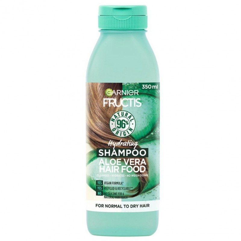 شامپو آلوئه ورا آبرسان موی خشک گارنیر Garnier Aloe Vera Shampoo (350 میل)