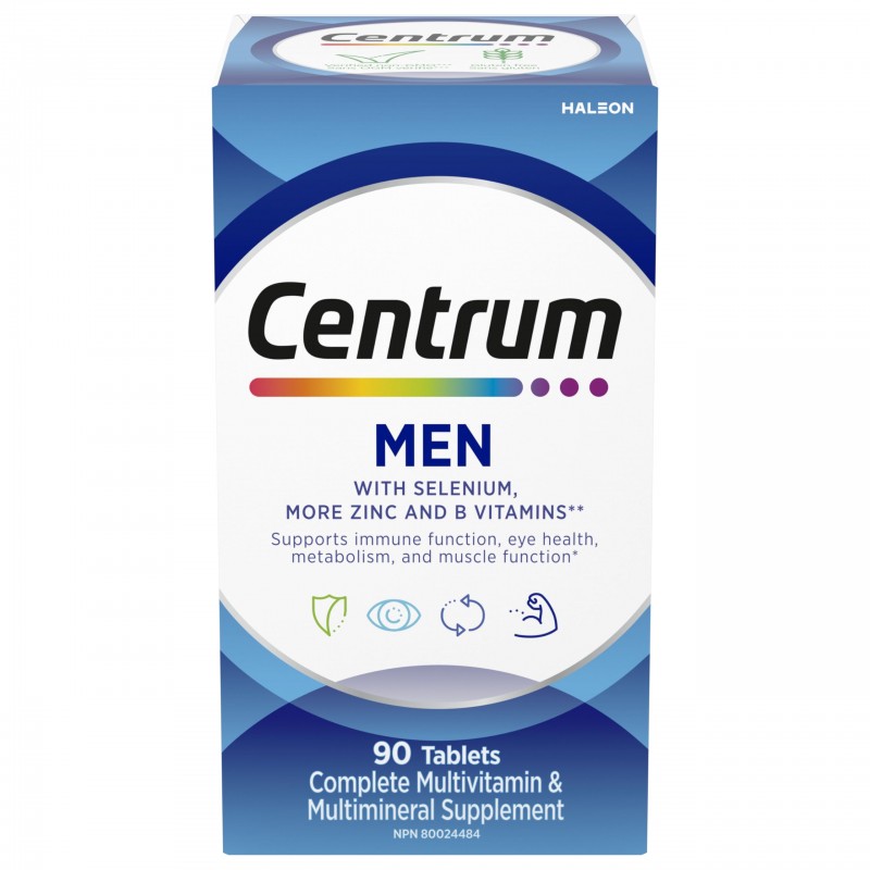 مولتی ویتامین سنتروم آقایان Centrum Man (90 عددی)