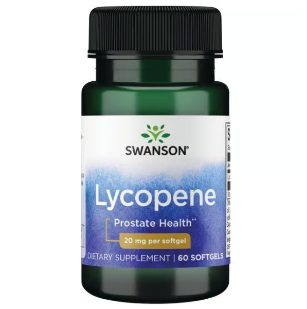 سافت ژل لیکوپن Swanson Lycopene 20mg سوانسون (60 عددی)