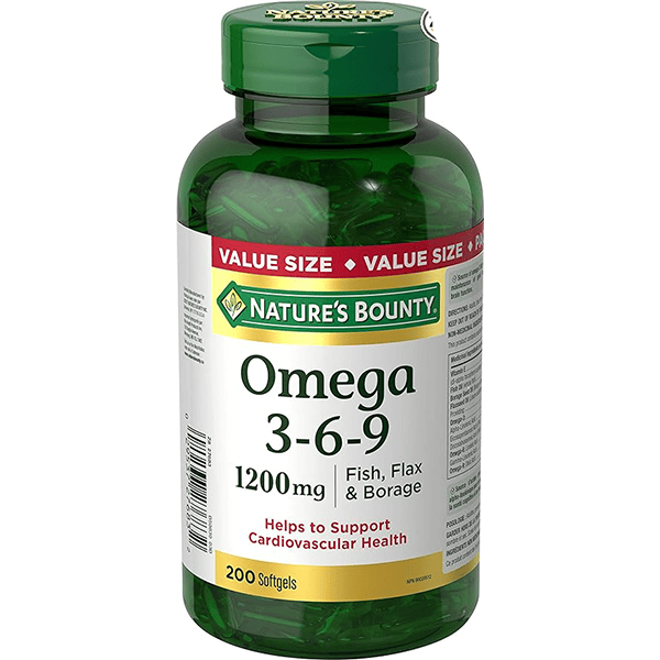 سافت ژل امگا 3-6-9 Nature Bounty Omega نیچرز بونتی (200 عددی)
