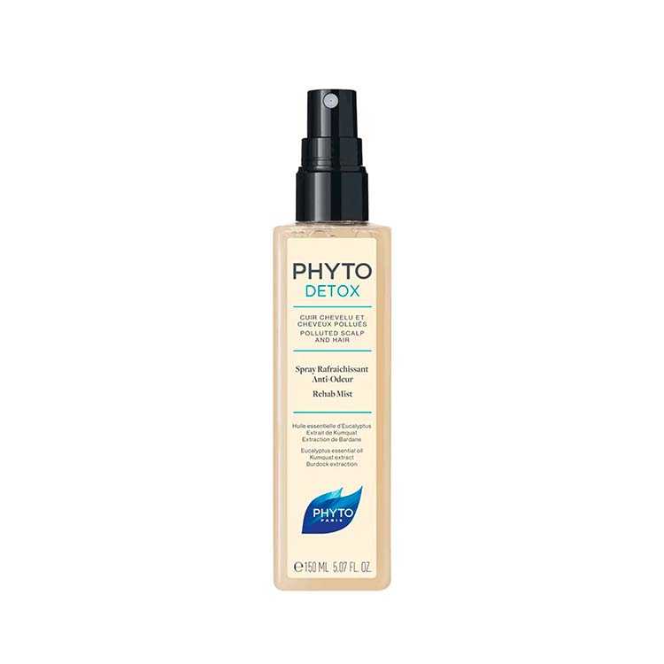اسپری آبرسان و درخشانکننده مو دیتاکس فیتو Phyto Detox Rehab Mist (150 میل)
