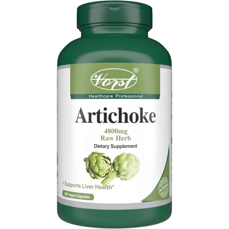 کپسول گیاهی پاکسازی کبد آرتی شوک Vorst Artichoke 4800mg (180 عددی)