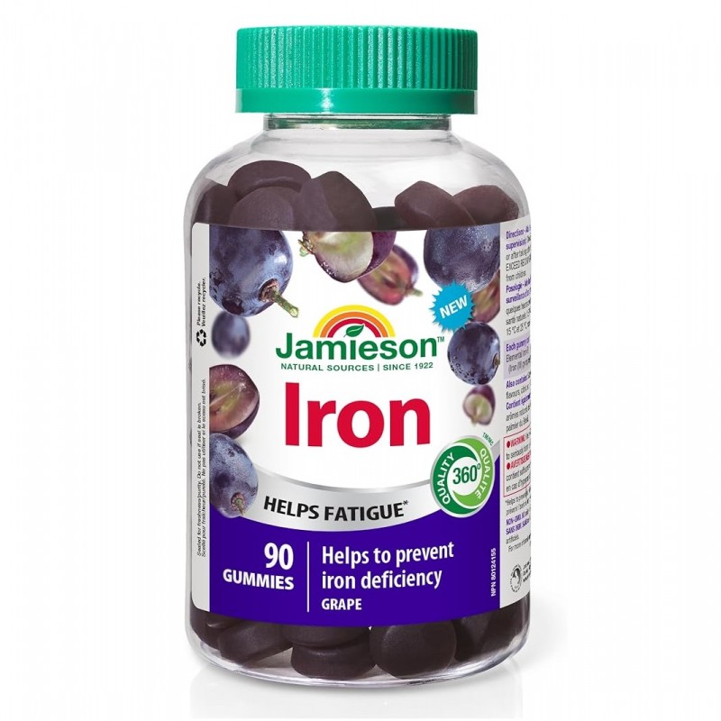 پاستیل آهن Jamieson Iron جیمیسون  (90 عددی)