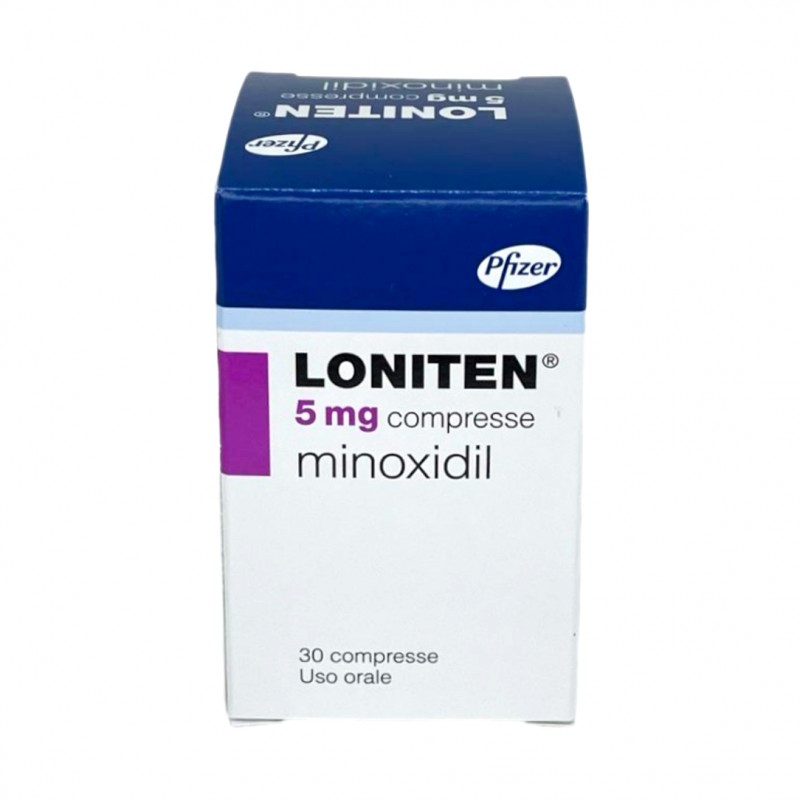 قرص ماینوکسیدیل Pfizer Lonoten Minoxidil 5mg فایزر (30 عددی)
