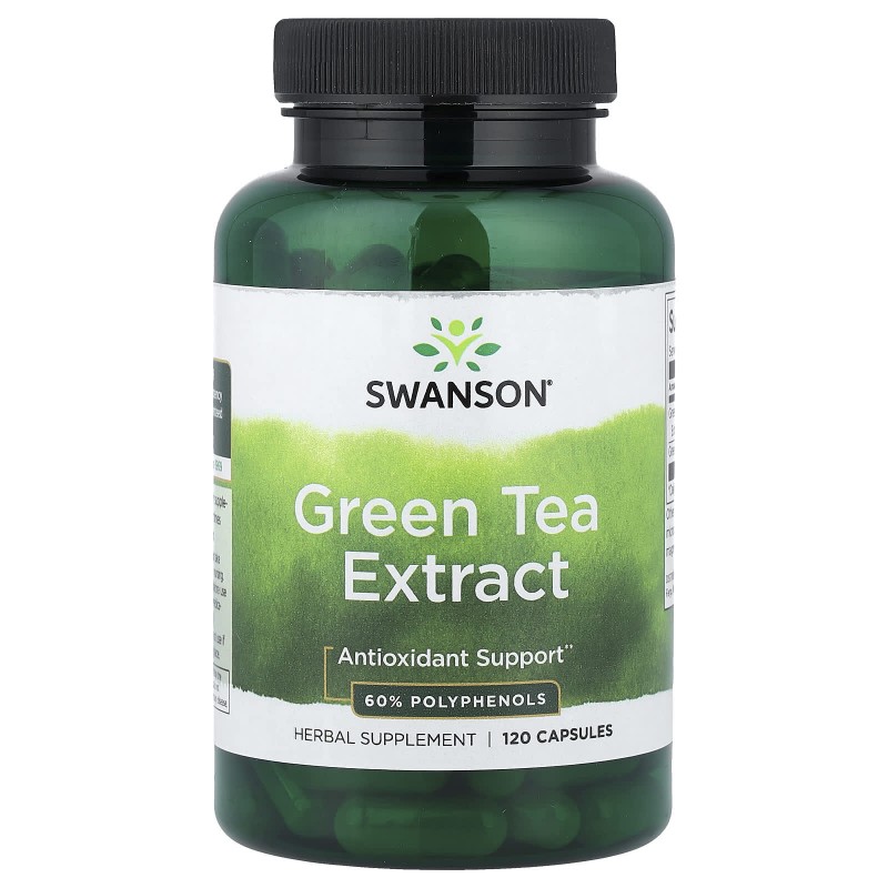 کپسول عصاره چای سبز Swanson Green Tea Extract 200mg (120 عددی)