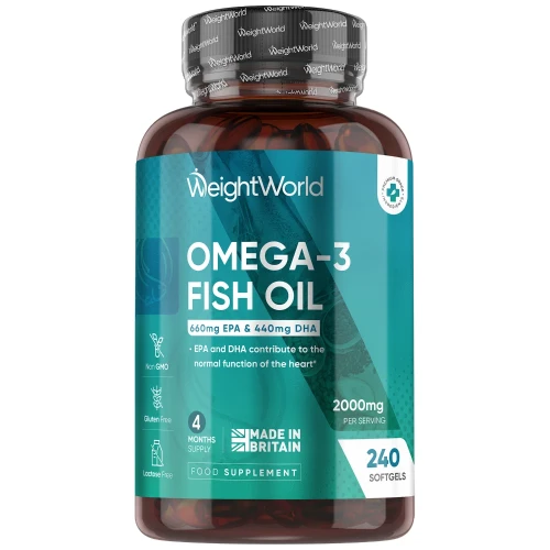 سافت ژل امگا WeightWorld Omega 3 Fish Oil (240 عددی)