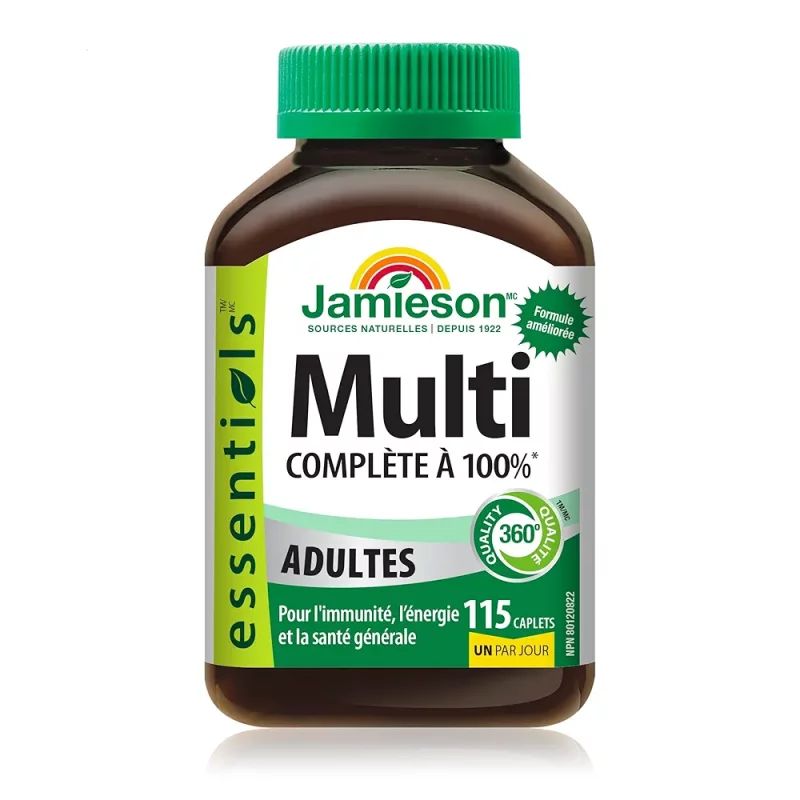 مولتی ویتامین بزرگسالان Jamieson Multi Vitamin Adult جیمیسون (115 عددی)