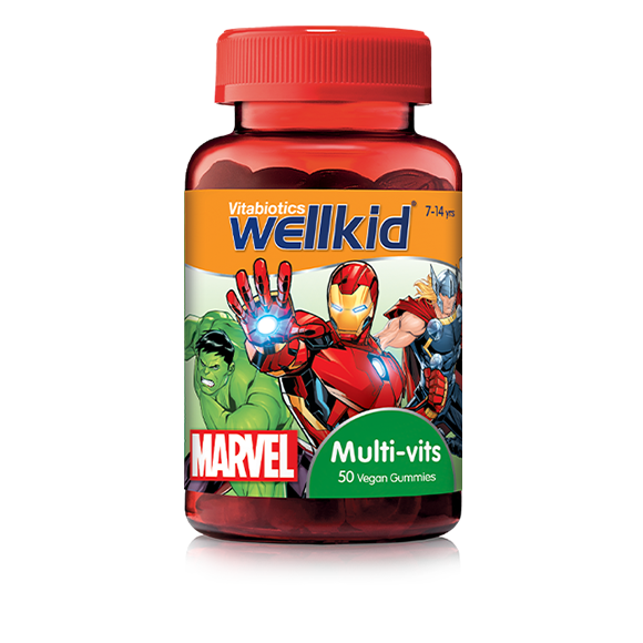 پاستیل مولتی ویتامین کودک Wellkid ویتابیوتیکس (50 عددی)