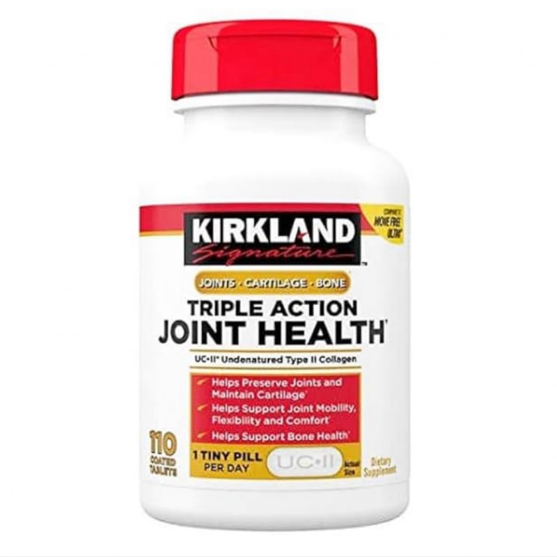 قرص سلامت مفصل کرکلند Kirkland Triple Action Joint Health (110 عددی)