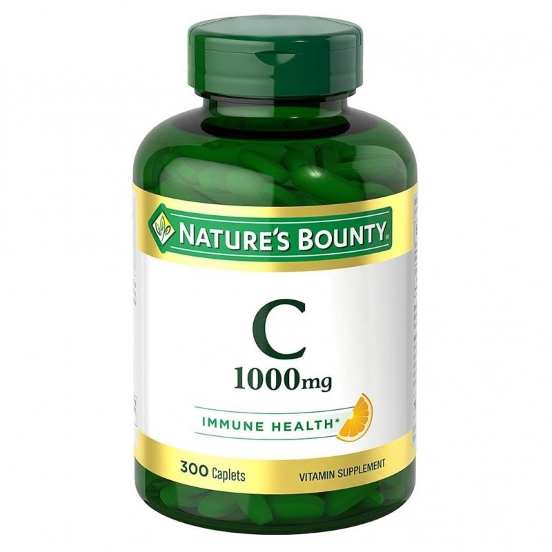 قرص ویتامین Nature’s Bounty Vitamin C 1000mg نیچرز بونتی (300 عددی)