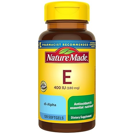 سافت ژل ویتامین NatureMade Vitamin E 180mg نیچرمید (120 عددی)
