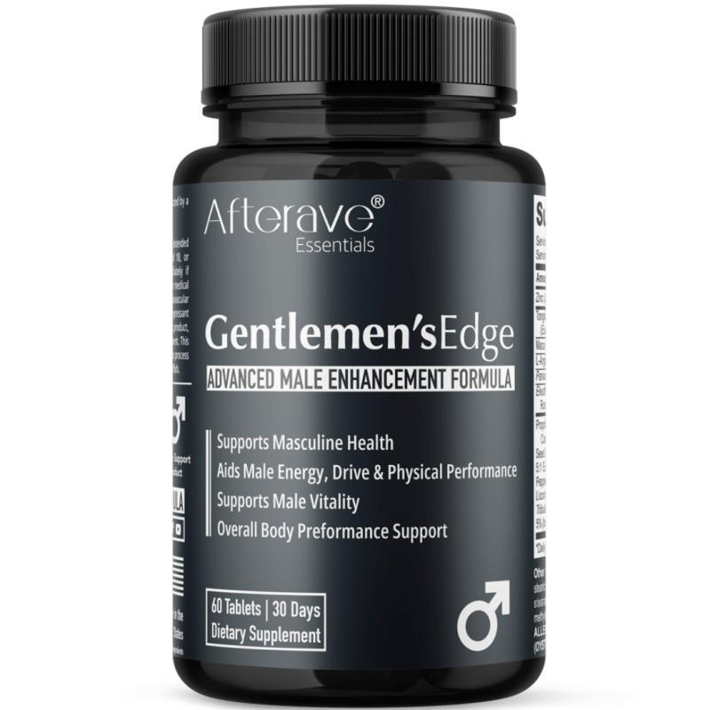 قرص مکمل افزایش تستتسرون آقایان افترایو Afterave Gentlemen’s Edge (60 عددی)