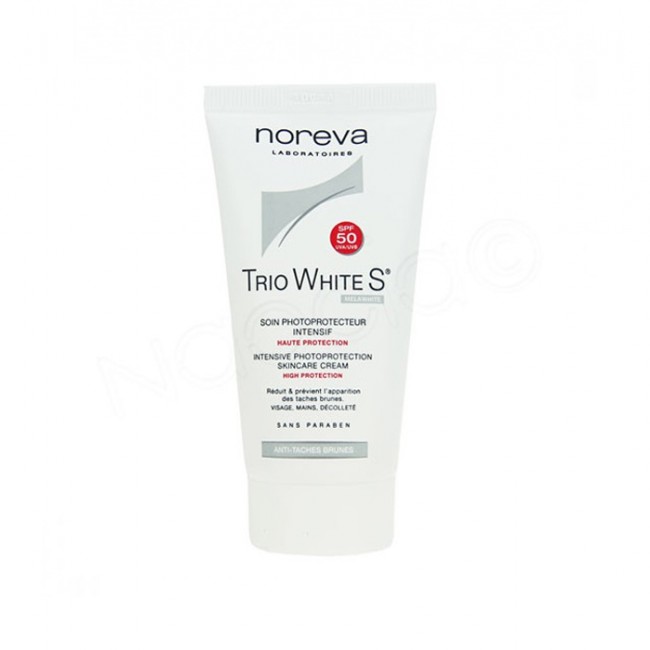 نوروا کرم ضد آفتاب ضد لک (40 میل) Trio White S