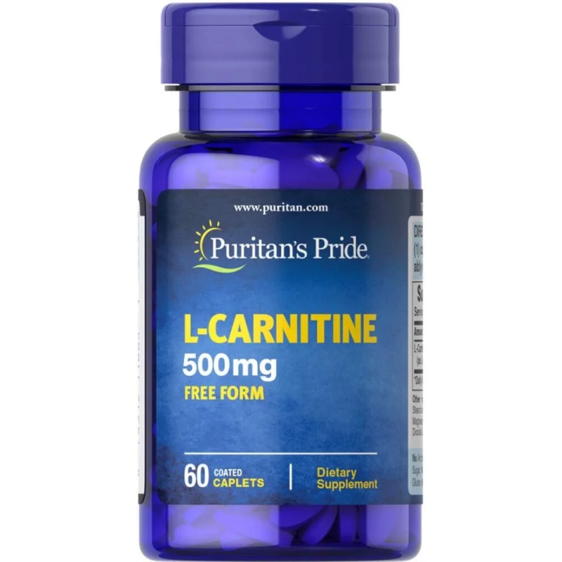 کپسول ال کارنیتین Puritan Pride L–Carnitine پوریتان پراید (60 عددی)