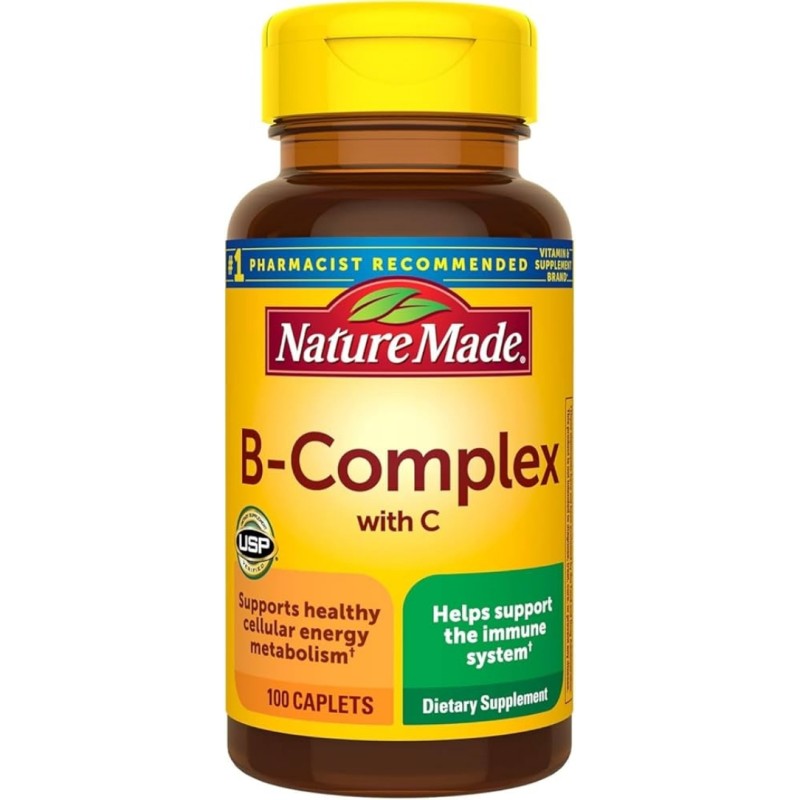 سافت ژل ب کمپلکس NatureMade B-Complex نیچرمید (100 عددی)
