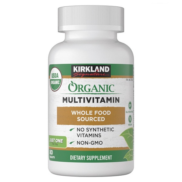 قرص مولتی ویتامین ارگانیک کرکلند Kirkland Organic Multivitamin (80 عددی)