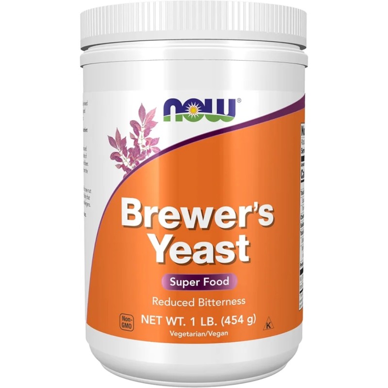 پودر مخمر جو NOW Foods Brewer's Yeast (454 گرم)