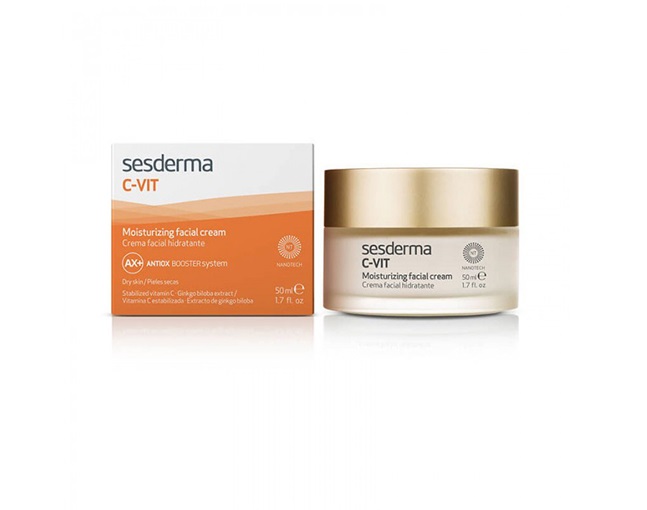 سسدرما کرم مرطوب کننده و آنتی اکسیدان سی-ویت (50 میل)