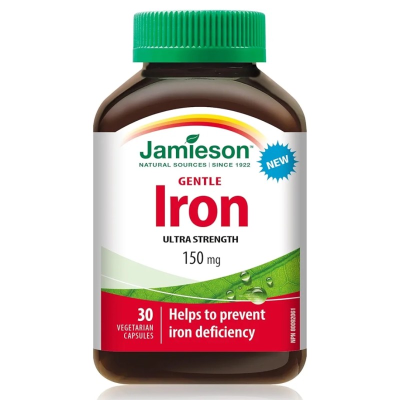 کپسول آهن Jamieson Iron 150mg جیمیسون  (30 عددی)