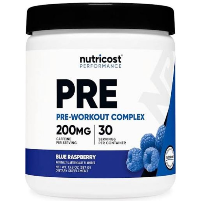 پودر انرژی پیشرفته قبل از تمرین نوتریکاست Nutricost Pre-Workout Advanced Energy Powder (393 گرم)