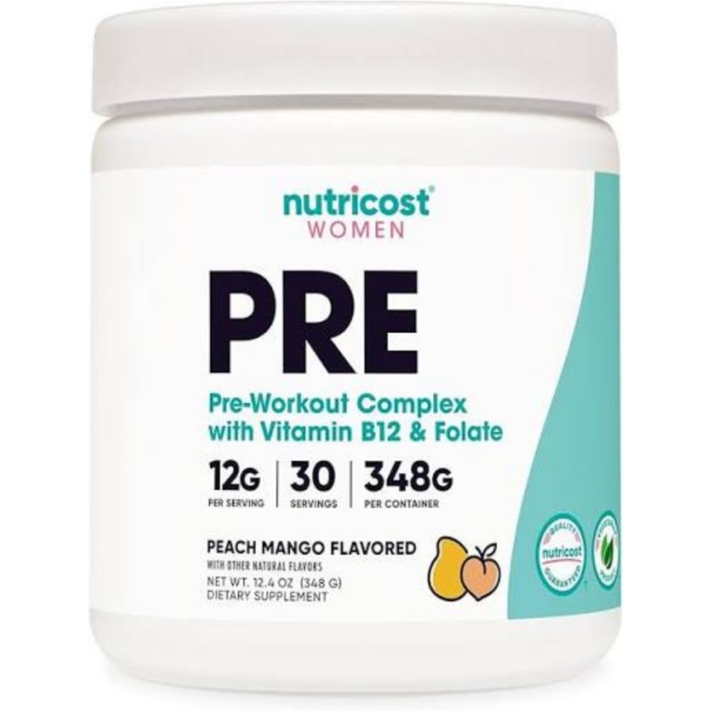 پودر انرژی پیشرفته قبل از تمرین نوتریکاست بانوان Nutricost Women Pre-Workout Advanced Energy Powder (342 گرم)